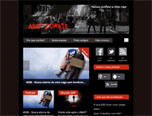 Tablet Screenshot of abapzombie.com